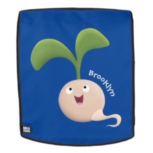 Sac À Dos Illustration de la caricature de la gerbe de grain