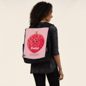 Sac À Dos Illustration de litchee rose mignon (Porté)