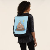 Sac À Dos Illustration drôle de morse joyeux (Porté)