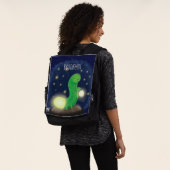 Sac À Dos Illustration du ver vert mou (Porté)