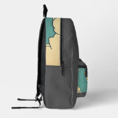 Sac à dos imprimé (Gauche)