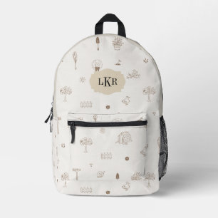 SAC À DOS IMPRIMÉ 
