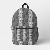 Sac À Dos Imprimé 100 dollars, Benjamin Franklin (Recto)