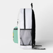 Sac À Dos Imprimé 2025 Retro SpinNations Backpack (Droite)