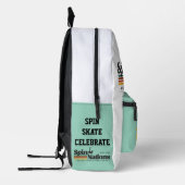 Sac À Dos Imprimé 2025 Retro SpinNations Backpack (Gauche)