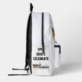 Sac À Dos Imprimé 2025 Retro SpinNations Backpack (Gauche)