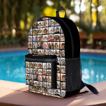 Sac À Dos Imprimé 24 Collage Photo - 4 Lignes 6 Colonnes - Texte Per<br><div class="desc">Une simple grille photo avec beaucoup de photos pour toutes vos photos de téléphone. Ce collage design branché comprend un lieu pour 24 photos ou des moments forts. Le texte optionnel sur la poche peut être utilisé pour les noms, événements, dates et plus ! Si vous devez ajuster l'illustration ou...</div>