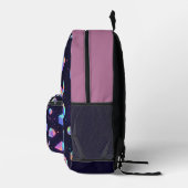 Sac À Dos Imprimé 3D Holographic Geometric Aesthetic Backpack (Droite)