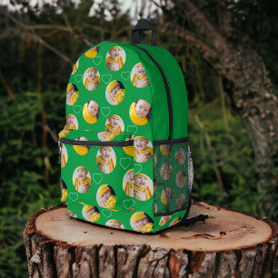 Sac À Dos Imprimé 4 Photo Collage Modèle Faites votre propre plaisir