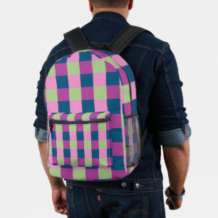 Sac À Dos Imprimé à damiers