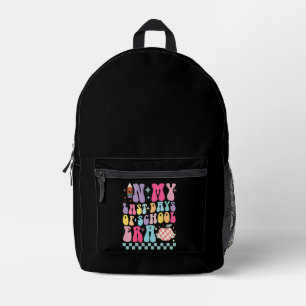 Sac À Dos Imprimé À l'ère de mes derniers jours d'école, la vie d'en
