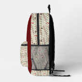 Sac à dos imprimé à motifs (Droite)