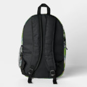 Sac à dos imprimé à motifs (Verso)