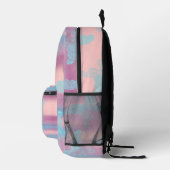 Sac à dos imprimé à papillon Boho (Droite)