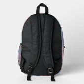 Sac à dos imprimé à papillon Boho (Verso)