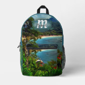 Sac À Dos Imprimé A Yelapa View 0828 (Recto)