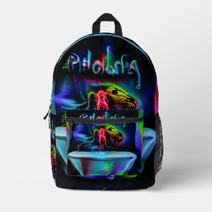 Sac À Dos Imprimé Ablutophobie 2