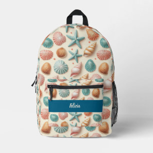 Sac À Dos Imprimé Abondance des coquilles