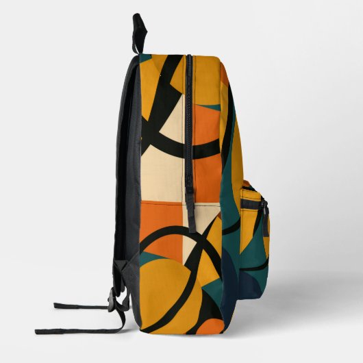 Sac À Dos Imprimé Abstract African  (Gauche)