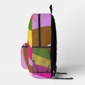 Sac À Dos Imprimé Abstracted Printed Backpack (Droite)