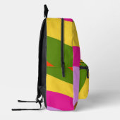 Sac À Dos Imprimé Abstracted Printed Backpack (Gauche)