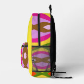 Sac À Dos Imprimé Abstracted Printed Backpack (Droite)
