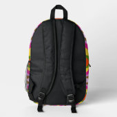 Sac À Dos Imprimé Abstracted Printed Backpack (Verso)