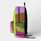 Sac À Dos Imprimé Abstracted Printed Backpack (Droite)