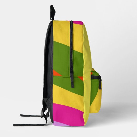 Sac À Dos Imprimé Abstracted Printed Backpack (Gauche)