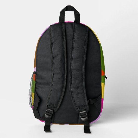 Sac À Dos Imprimé Abstracted Printed Backpack (Verso)