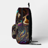 Sac À Dos Imprimé Abstrait (Droite)