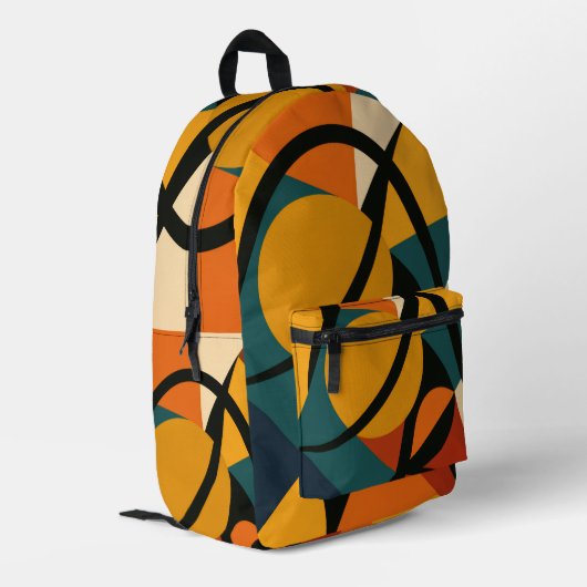 Sac À Dos Imprimé Abstrait africain (Coin arrière gauche)