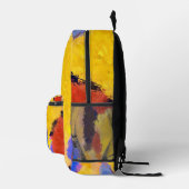 Sac À Dos Imprimé Abstrait au milieu du siècle (Droite)