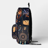 Sac À Dos Imprimé Abstrait Dreamcatcher coloré (Droite)