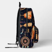 Sac À Dos Imprimé Abstrait Dreamcatcher coloré (Gauche)