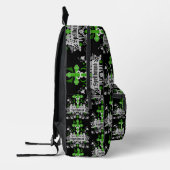 Sac À Dos Imprimé Accessoires de mode Gothique Post Punk (Gauche)