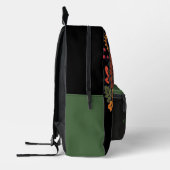 Sac À Dos Imprimé Action de grâce, Dinde drôle Chef, Glouglou (Gauche)