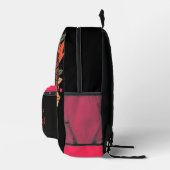 Sac À Dos Imprimé Action de grâce, Dinde drôle de chef, Glousse Imp (Droite)