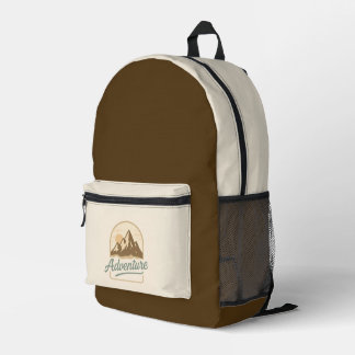 Sac À Dos Imprimé Adventure Print Cut Sew Bag