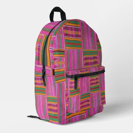 Sac À Dos Imprimé Africain (Coin arrière gauche)