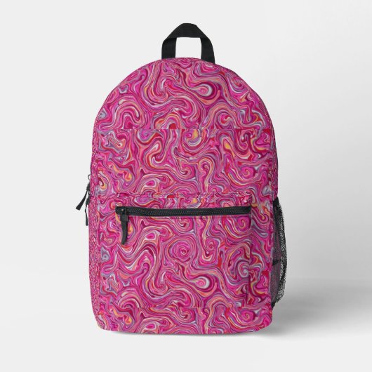 Sac À Dos Imprimé Agate rose (Recto)
