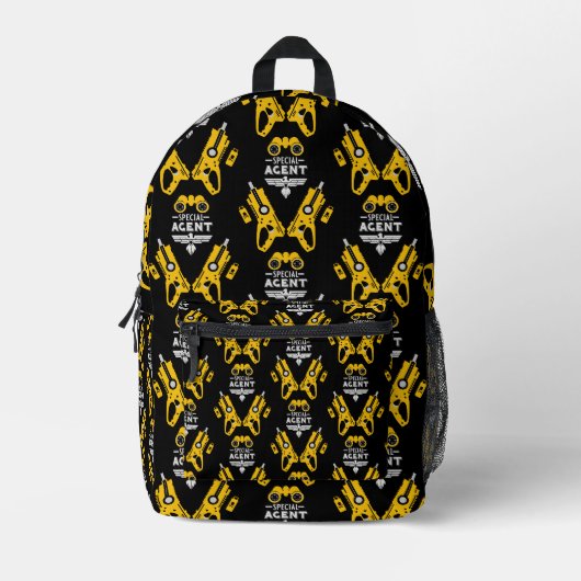 Sac À Dos Imprimé Agent spécial (Recto)
