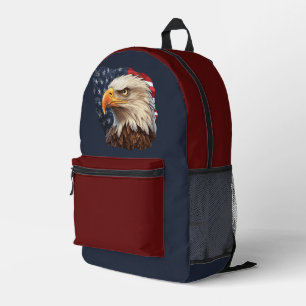 Sac À Dos Imprimé Aigle à drapeau américain