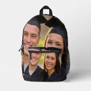 Sac À Dos Imprimé Ajouter une Personnaliser photo de diplôme