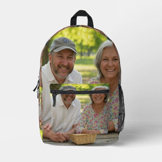Sac À Dos Imprimé Ajouter une Personnaliser photo retraitée (Recto)
