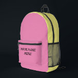 Sac À Dos Imprimé AJOUTER VOTRE NOM limonade rose<br><div class="desc">régalez-vous !</div>