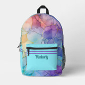 Sac À Dos Imprimé Alcool amusant et amusant et encre Conçu (Recto)