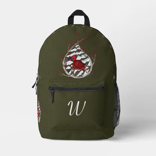 Sac À Dos Imprimé Alexandre le cardinal (Recto)