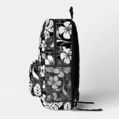 SAC À DOS IMPRIMÉ ALOHA VENDREDI MOTIF EN NOIR (Droite)