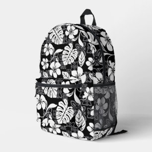 SAC À DOS IMPRIMÉ ALOHA VENDREDI MOTIF EN NOIR